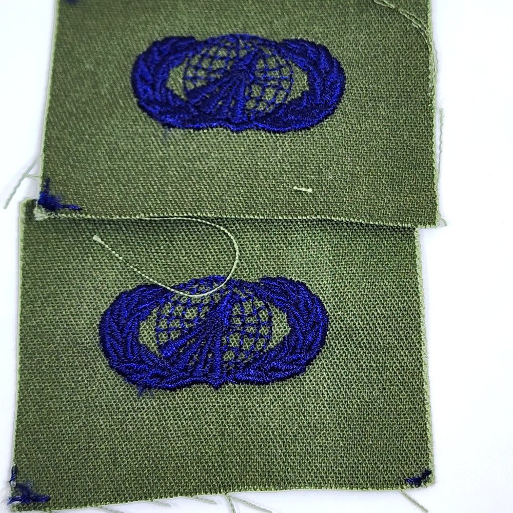USAF U.S. Air Force Occupational "Acquisitions OCP" NIP x 2 - Navy on Green